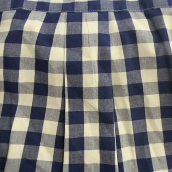 Brooks Brothers Navy & White Gingham Button-Down Shirt – Size Large - Picture 10 of 12